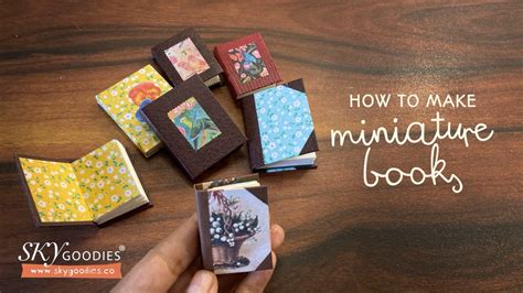 How to Make Tiny Books: A Crafty Exploration of Micro-Publishing