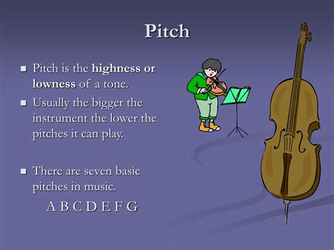 what is pitch in music example How does the concept of pitch influence the emotional tone of a piece?