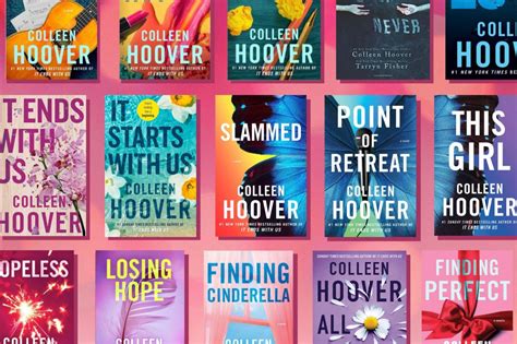 What is the Order of Colleen Hoover Books and How Her Works Have Captivated Readers Across Genres?